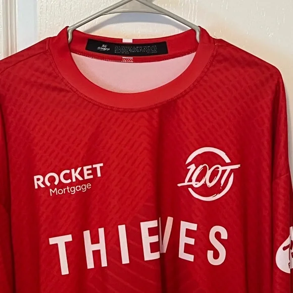100 Thieves Long Sleeve 2020 Jersey - Picture 3 of 5